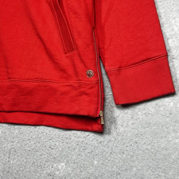 Lilly Pulitzer Sweatshirt Womens Size XL Red Luxletic Beach Comber Pullover - Picture 3 of 11